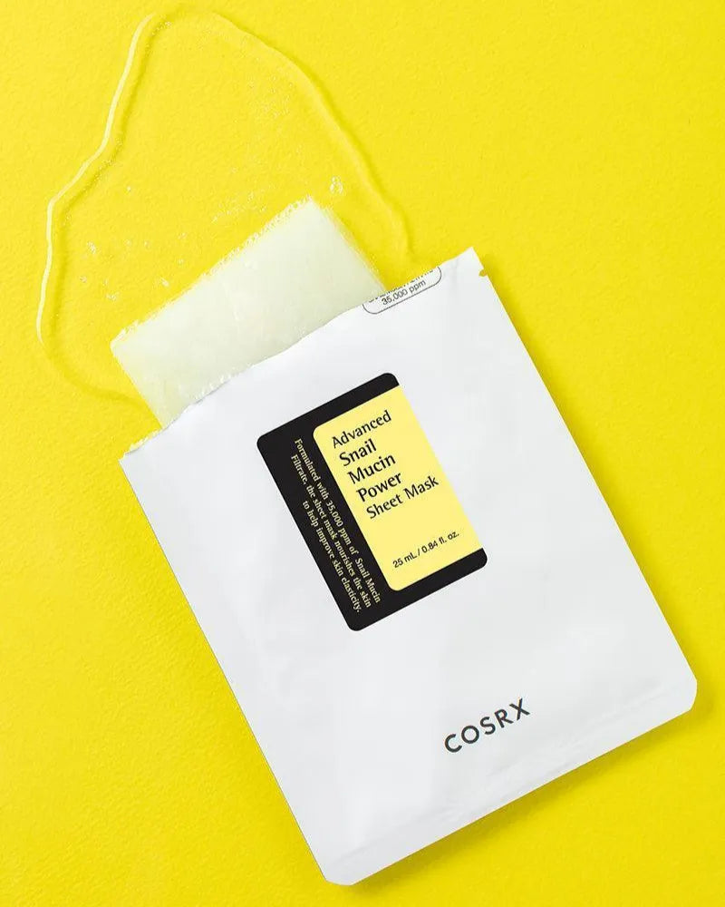 COSRX Advanced Snail Mucin Power Sheet Mask - Unique Bunny