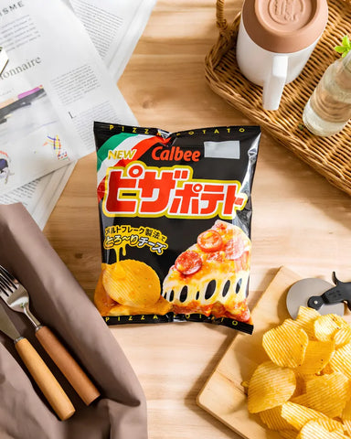 Calbee Pizza Chips - Unique Bunny