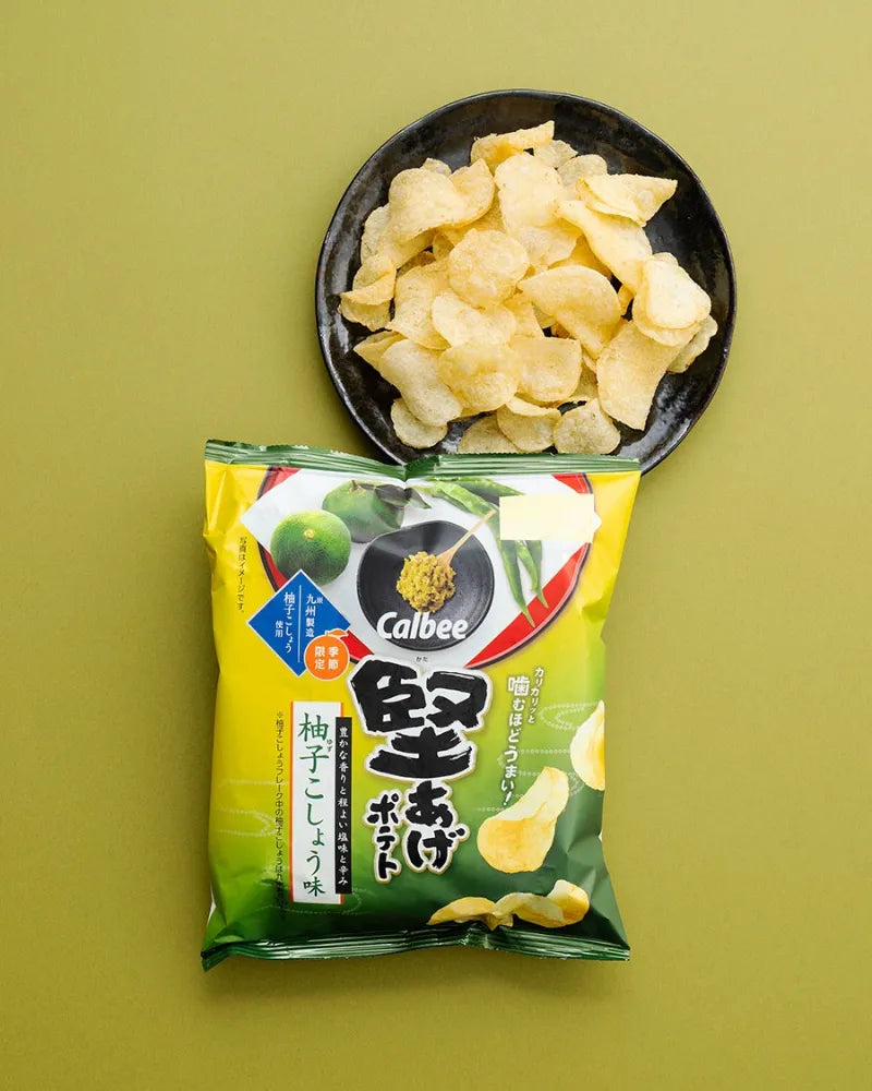 Calbee Yuzu Pepper Chips - Unique Bunny