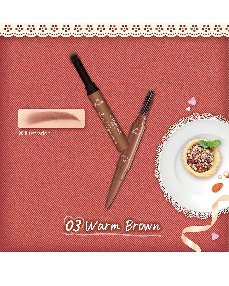 Canmake 3-in-1 Eyebrow - Unique Bunny