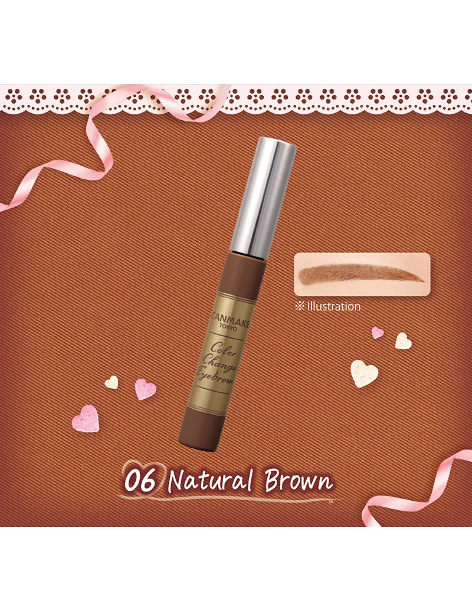 Canmake Colour Change Eyebrow - Unique Bunny