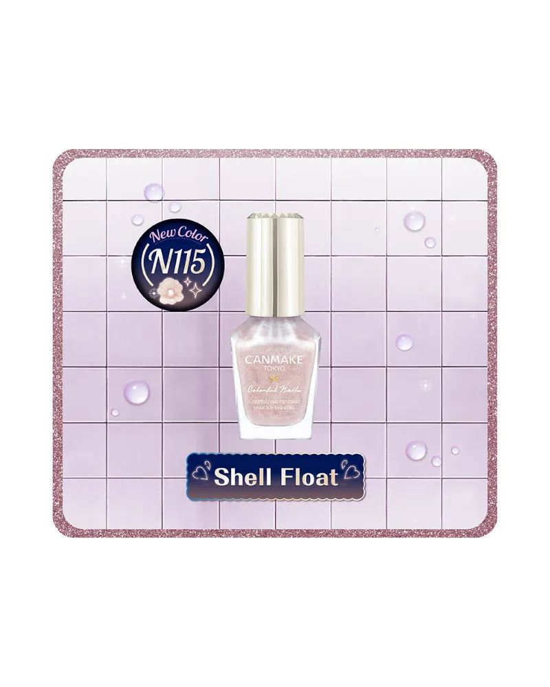 Canmake Colourful Nails | Night Pool - Unique Bunny