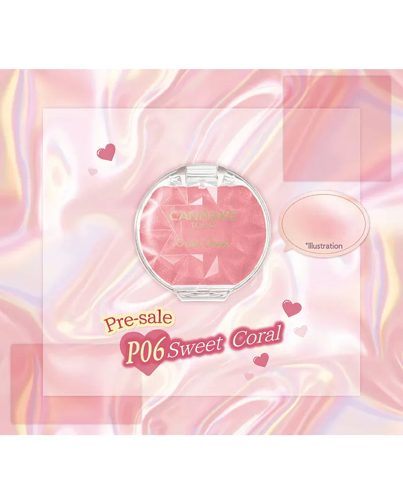 Canmake Cream Cheek | Pearl Type - Unique Bunny