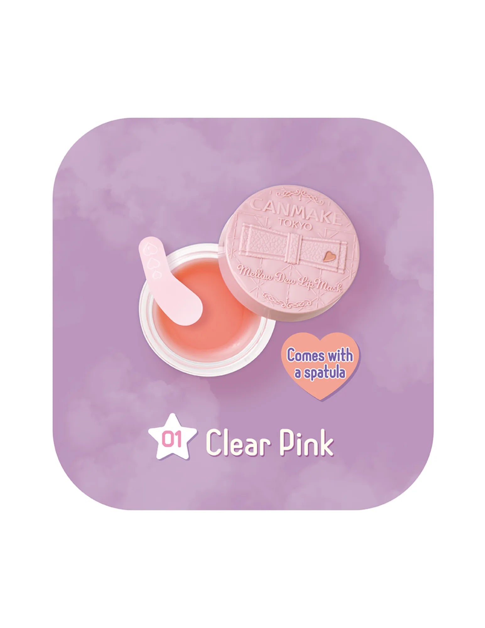 Canmake Mellow Dew Lip Mask - Unique Bunny