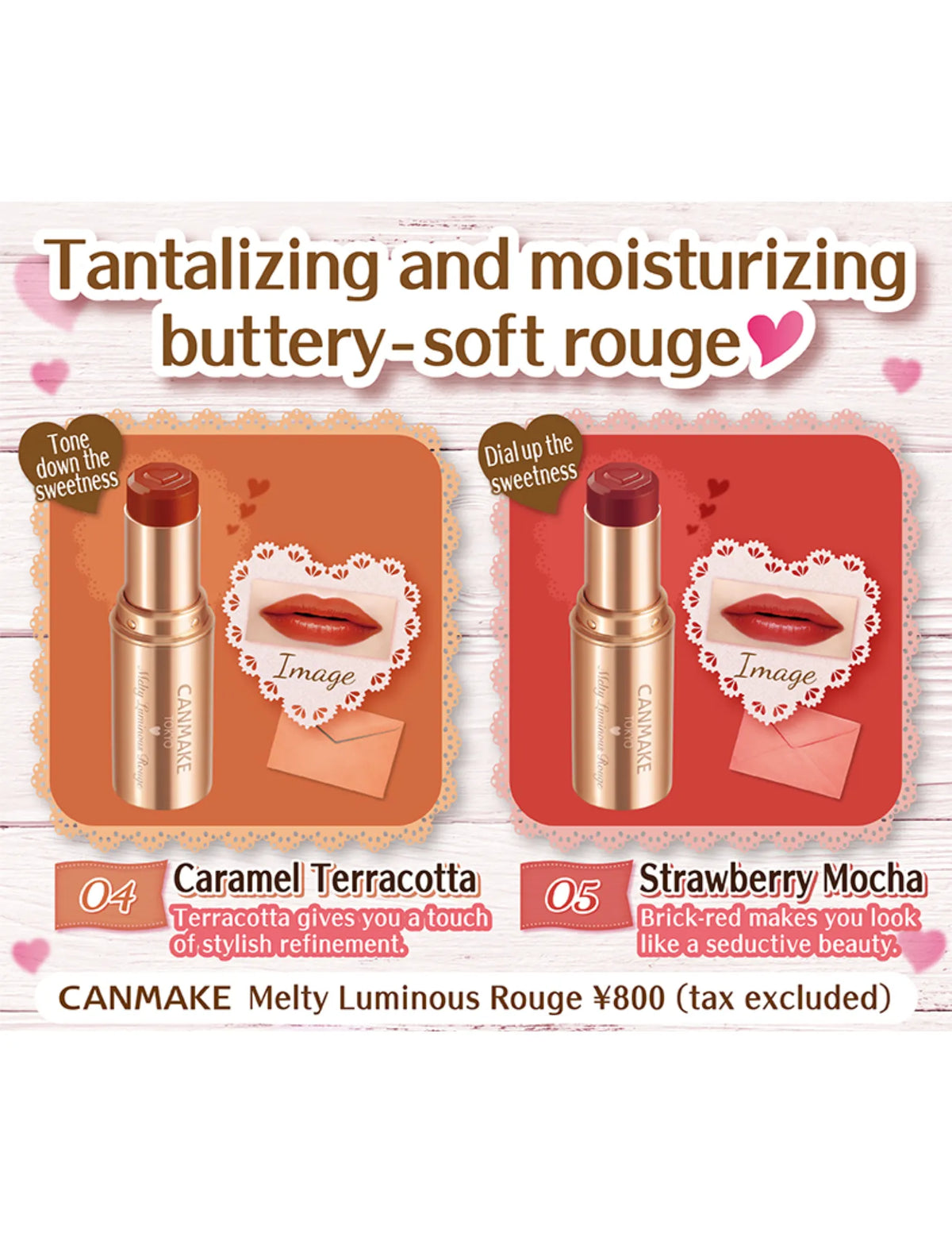 Canmake Melty Luminous Rouge - Unique Bunny