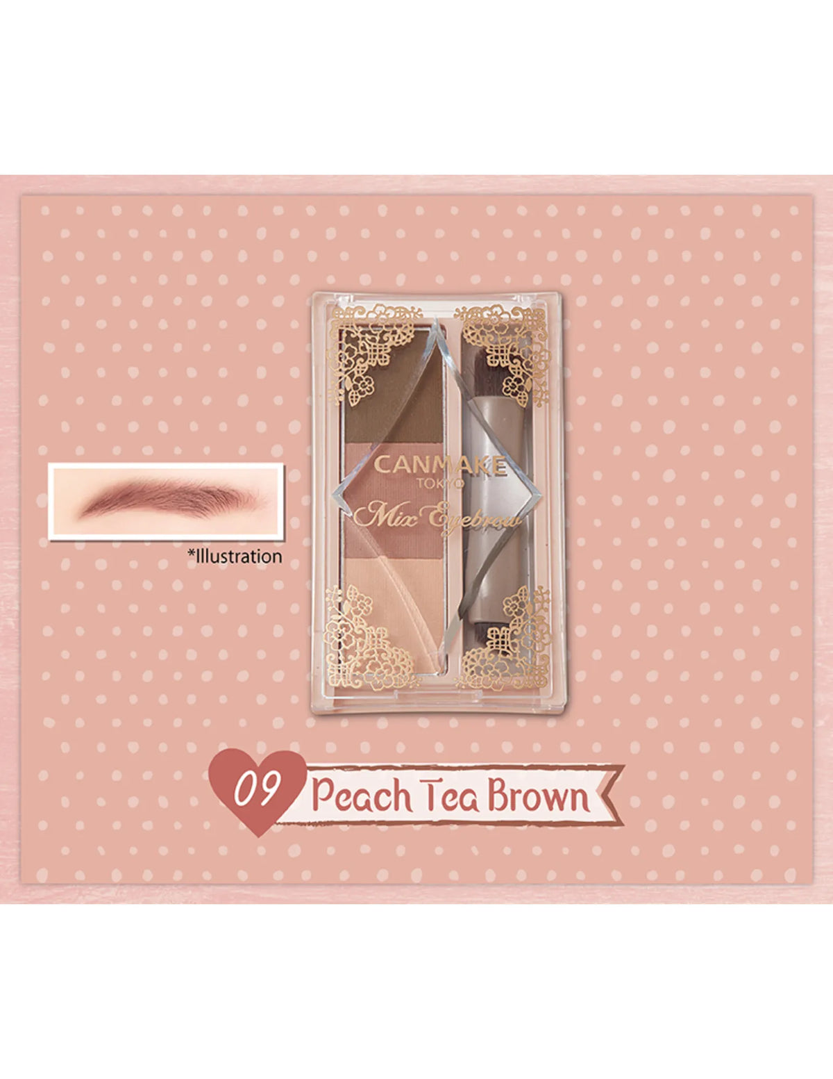 Canmake Mix Eyebrow - Unique Bunny