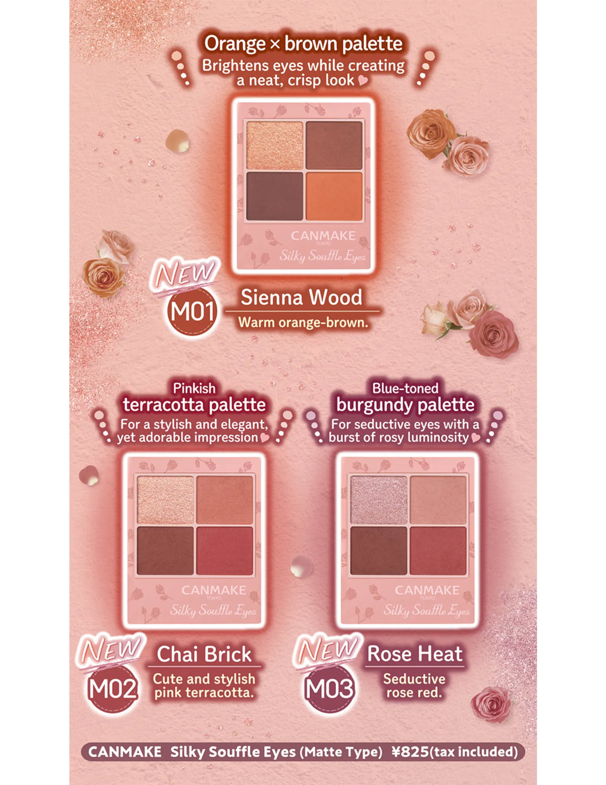 Canmake Silky Soufflé Eyes | Matte - Unique Bunny