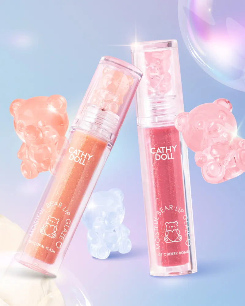 Cathy Doll Moistful Bear Lip Glaze - Unique Bunny