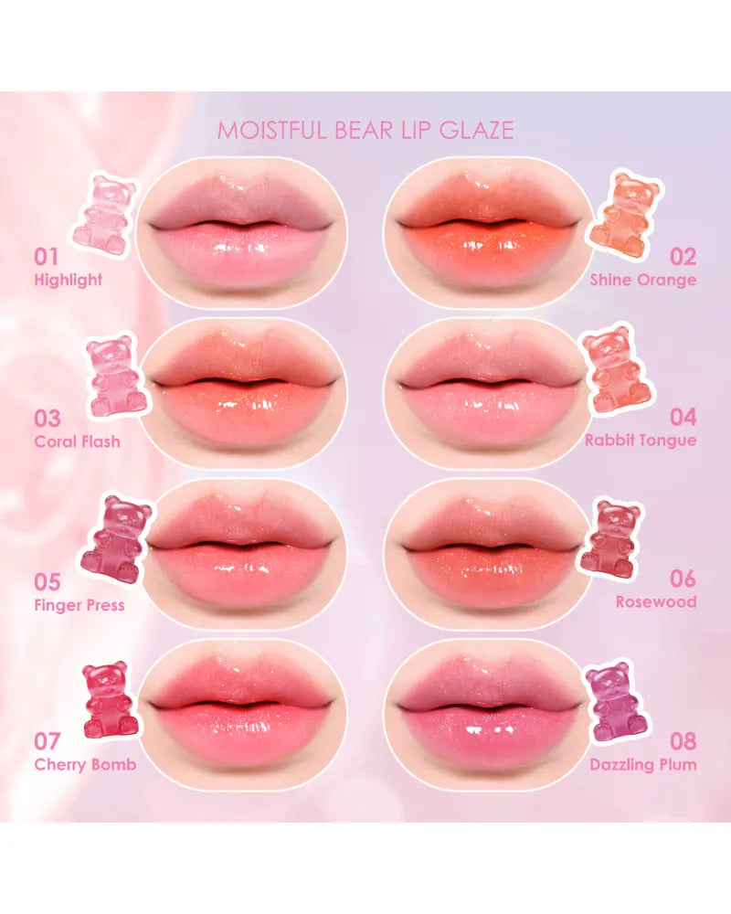 Cathy Doll Moistful Bear Lip Glaze - Unique Bunny 