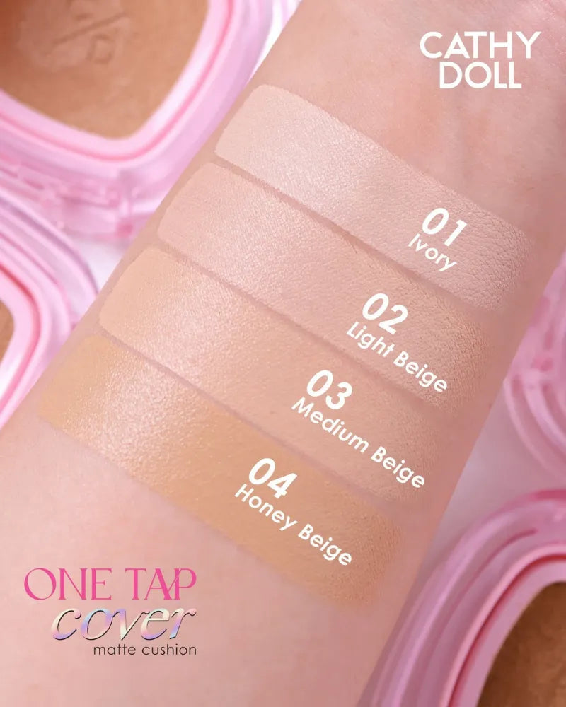 Cathy Doll One Tap Cover Matte Cushion | Unique Bunny Cathy Doll One Tap Cover Matte Cushion | Unique Bunny