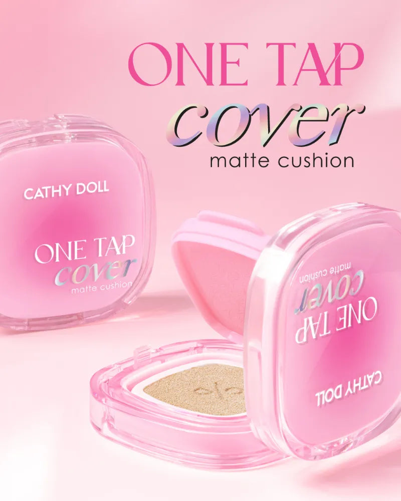 Cathy Doll One Tap Cover Matte Cushion - Unique Bunny