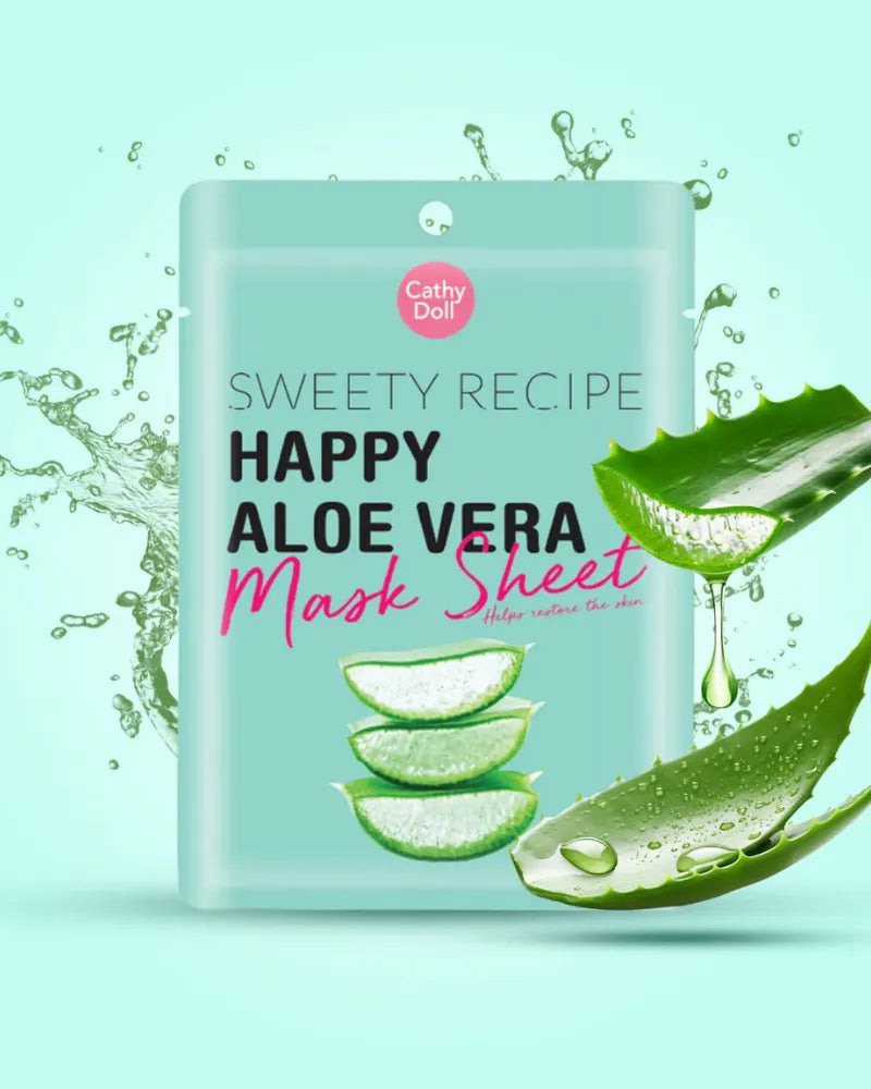 Cathy Doll Sweety Recipe Happy Aloevera Mask - Unique Bunny