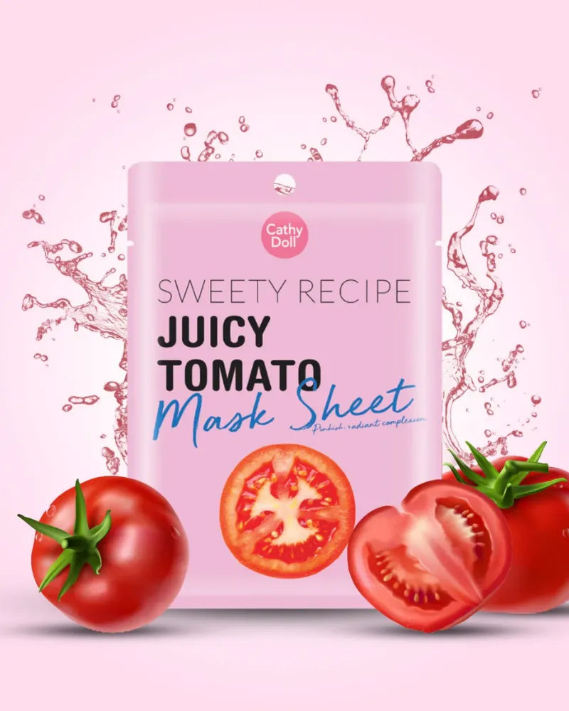 Cathy Doll Sweety Recipe Juicy Tomato Mask - Unique Bunny