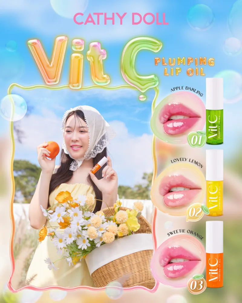 Cathy Doll Vit C Plumping Lip Oil - Unique Bunny