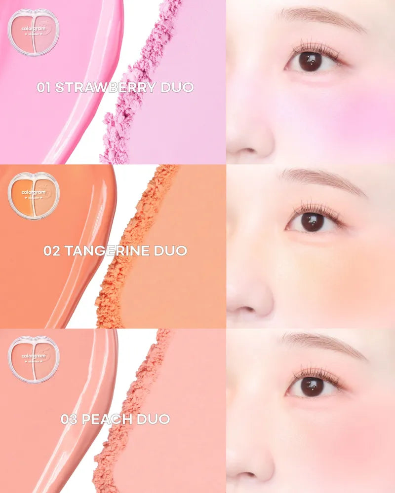 Colorgram Tintin Dory Duo Blusher - Unique Bunny