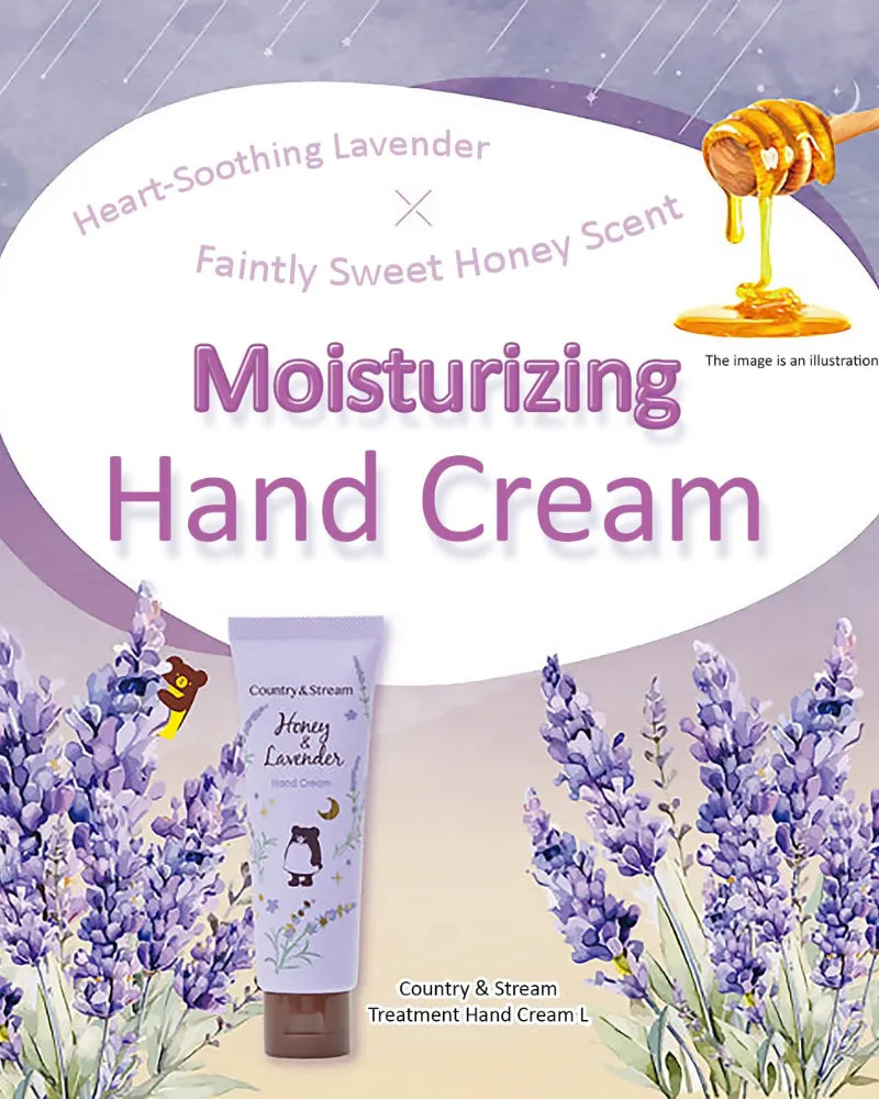 Country & Stream Honey & Lavender Hand Cream - Unique Bunny