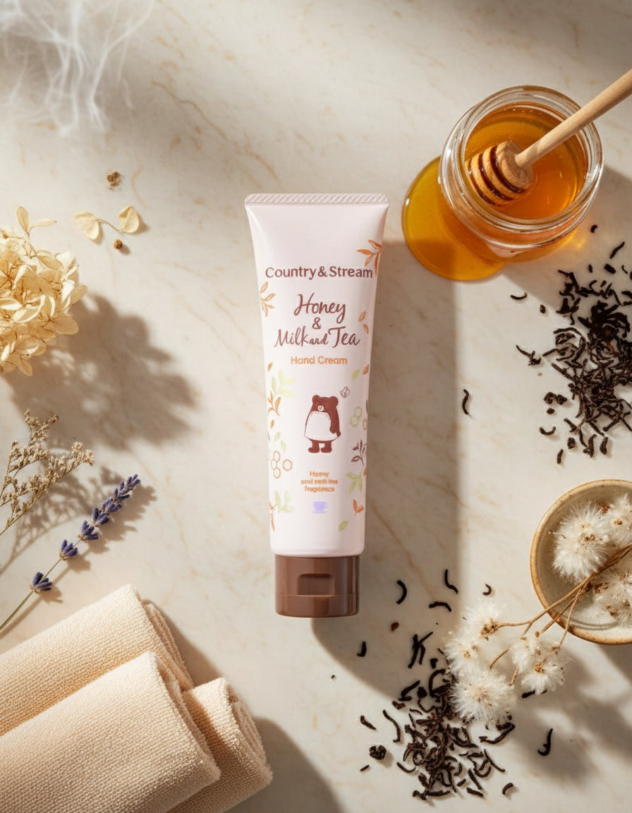 Country & Stream Honey & Milk and Tea Hand Cream - Unique Bunny