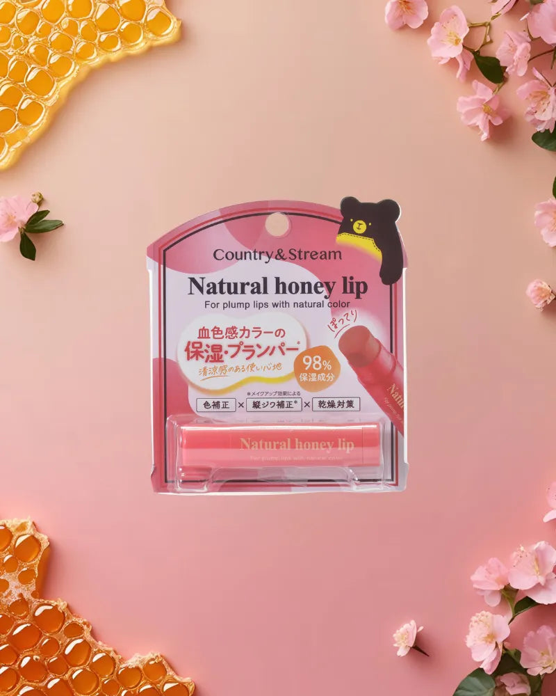 Country & Stream Natural Honey Lip Cream CP01 - Unique Bunny