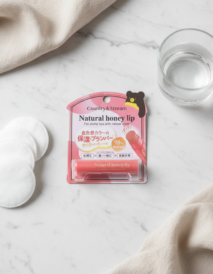Country & Stream Natural Honey Lip Cream CP01 - Unique Bunny