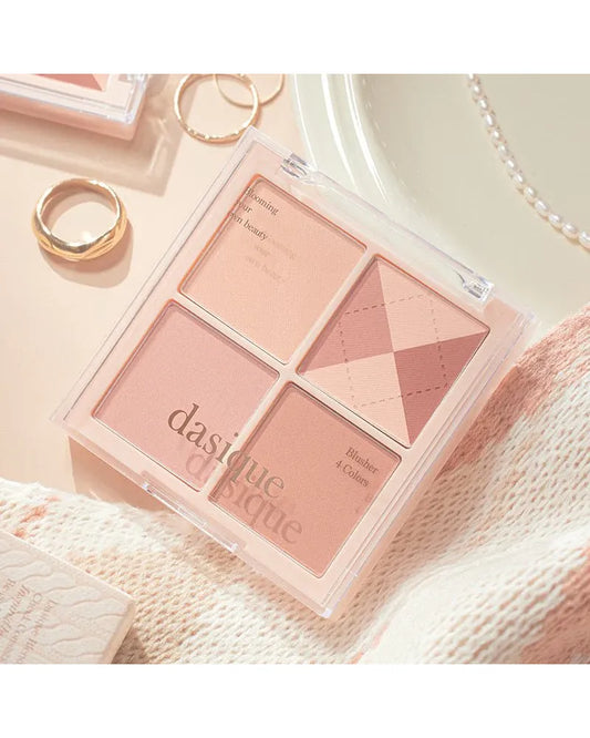 Dasique Blending Mood Cheek | 04 Beige Knit - Unique Bunny