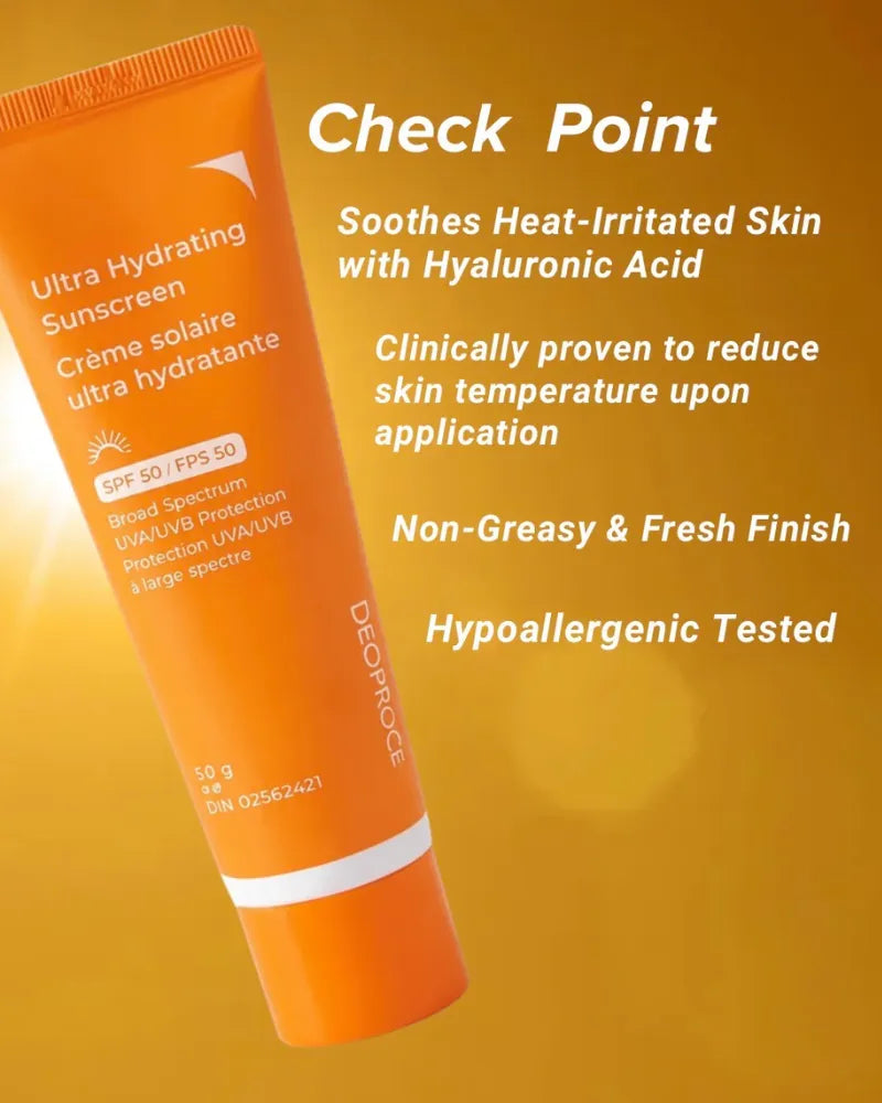 Deoproce Ultra Hydrating Sunscreen - Unique Bunny