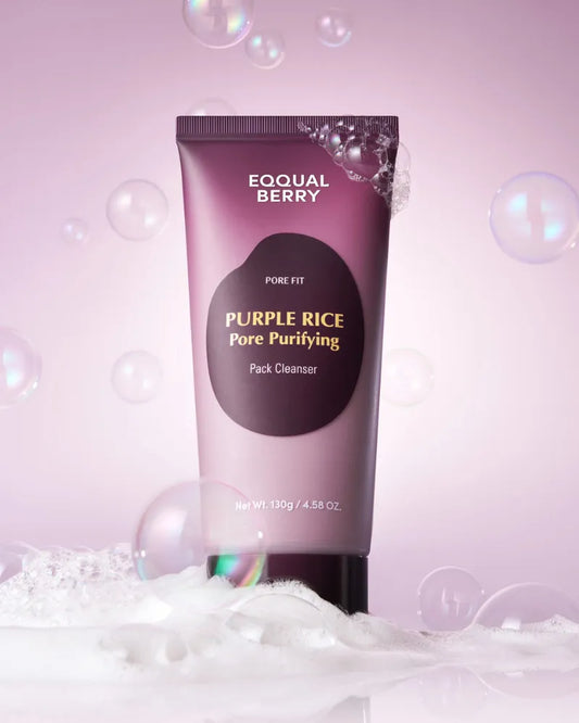 EQQUALBERRY Purple Rice Pore Purifying Pack Cleanser - Unique Bunny