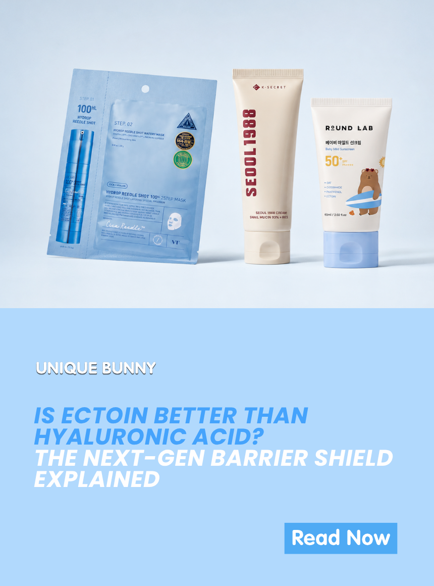 Ectoin vs Hyaluronic Acid - Unique Bunny
