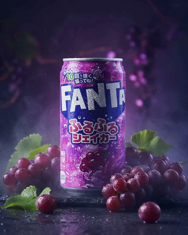 Fanta Furufuru Shaker Grape 180ML