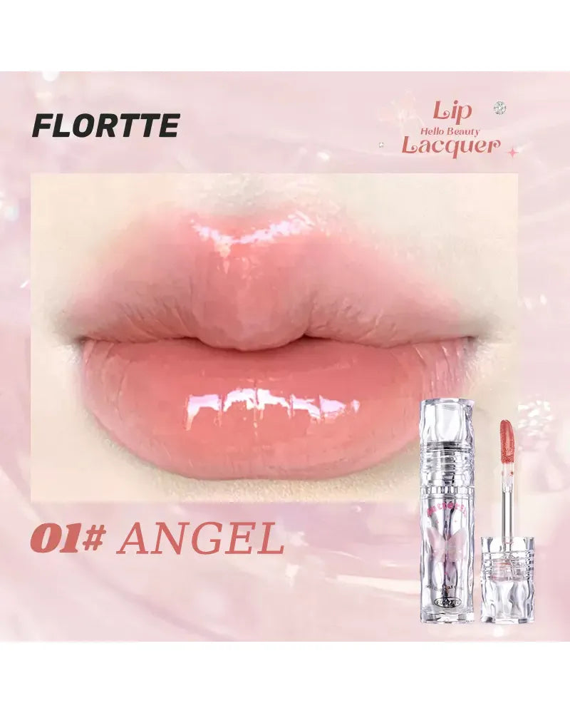 Flortte Butterfly Hello Beauty Lip Lacquer - Unique Bunny