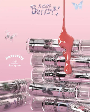 Flortte Butterfly Hello Beauty Lip Lacquer - Unique Bunny
