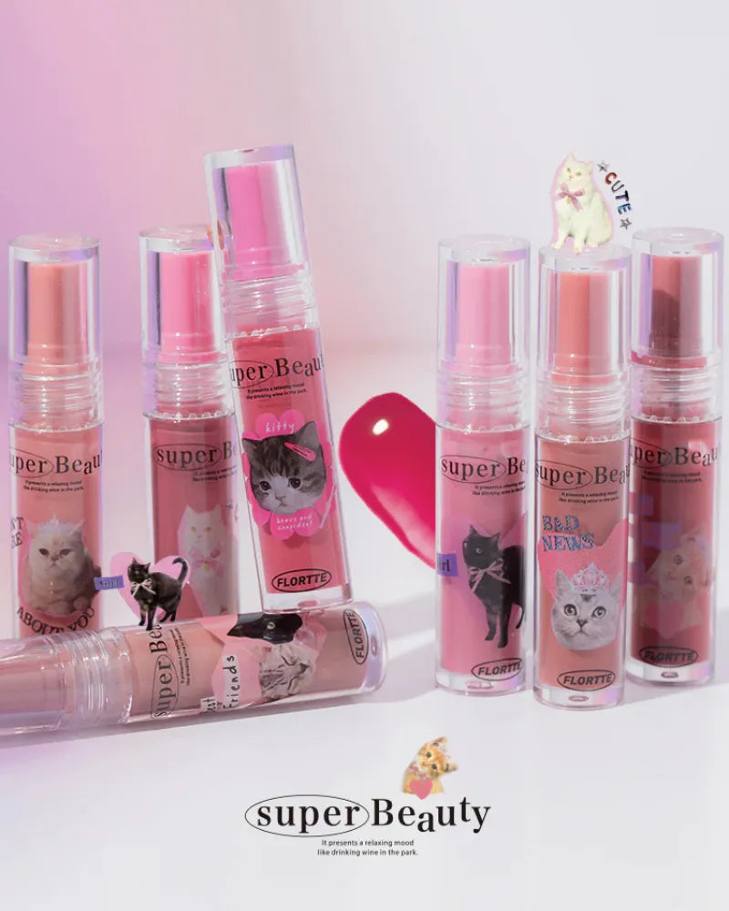 Flortte I Am Super Beauty Lip Gloss Serum - Unique Bunny