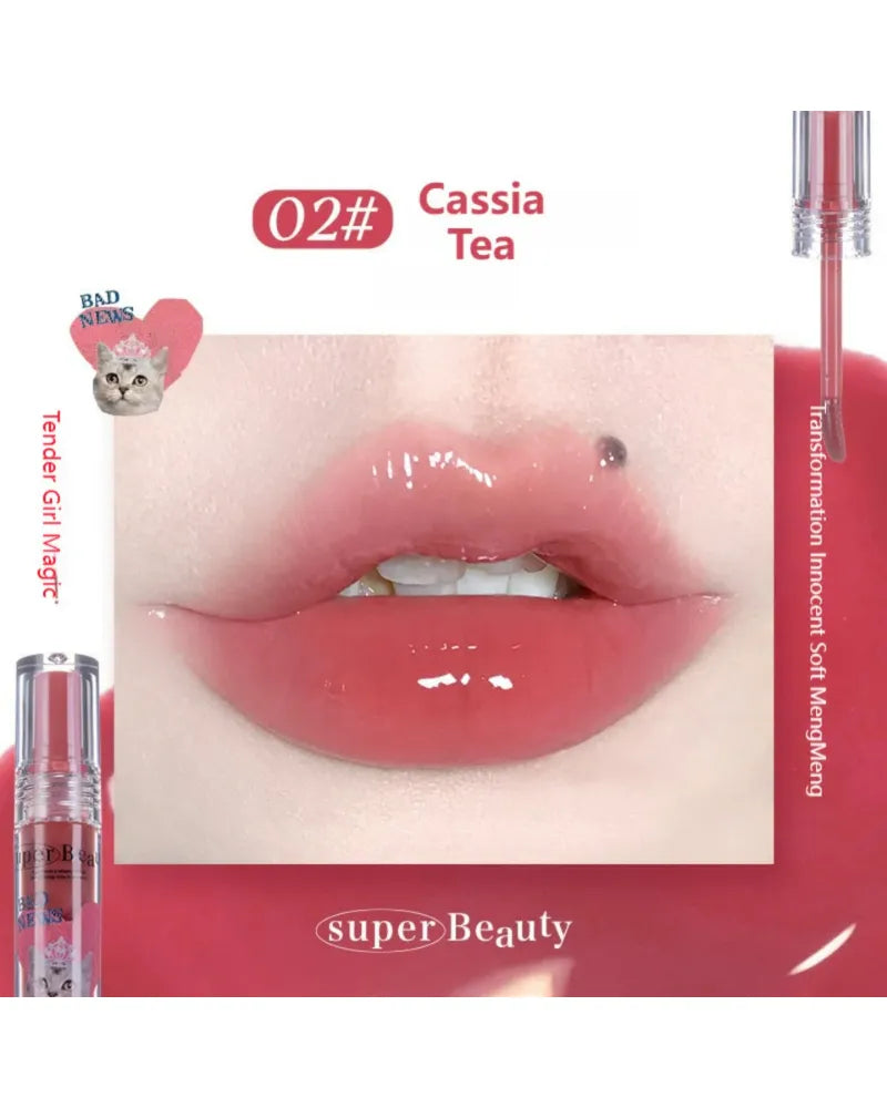 Flortte I Am Super Beauty Lip Gloss Serum - Unique Bunny