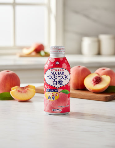 Fujiya Nectar Peach Drink with Pulp - Unique Bunny