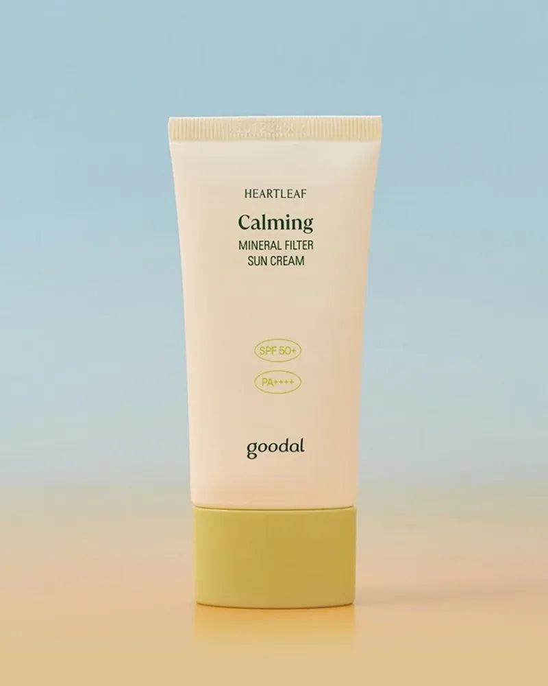 GOODAL Heartleaf Calming Mineral Filter Sun Cream - Unique Bunny