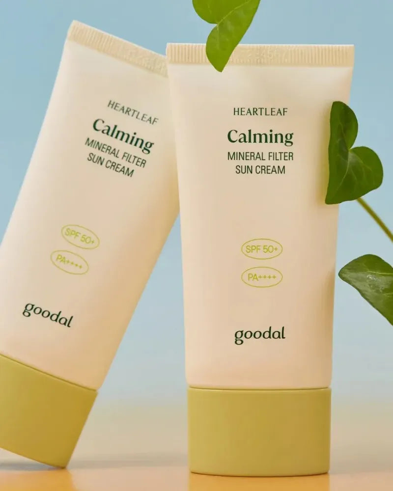 GOODAL Heartleaf Calming Mineral Filter Sun Cream - Unique Bunny