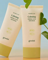 GOODAL Heartleaf Calming Mineral Filter Sun Cream - Unique Bunny