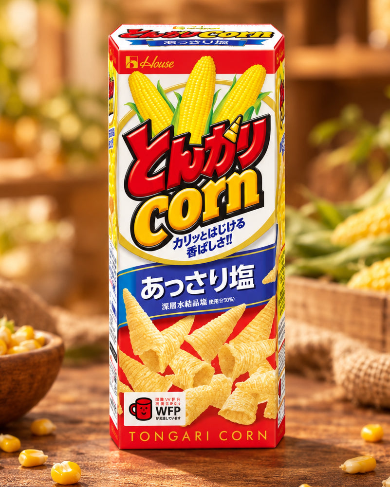 House Tongari Light Salt Corn Chips - Unique Bunny