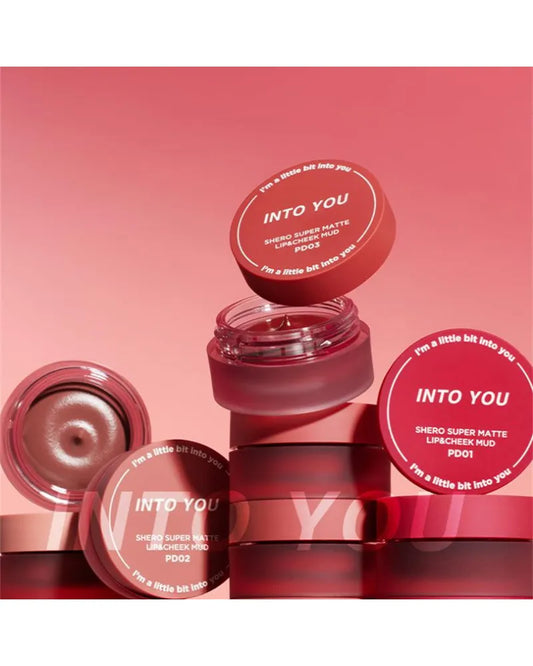 INTO YOU Canned Lip & Cheek Mud - Unique Bunny