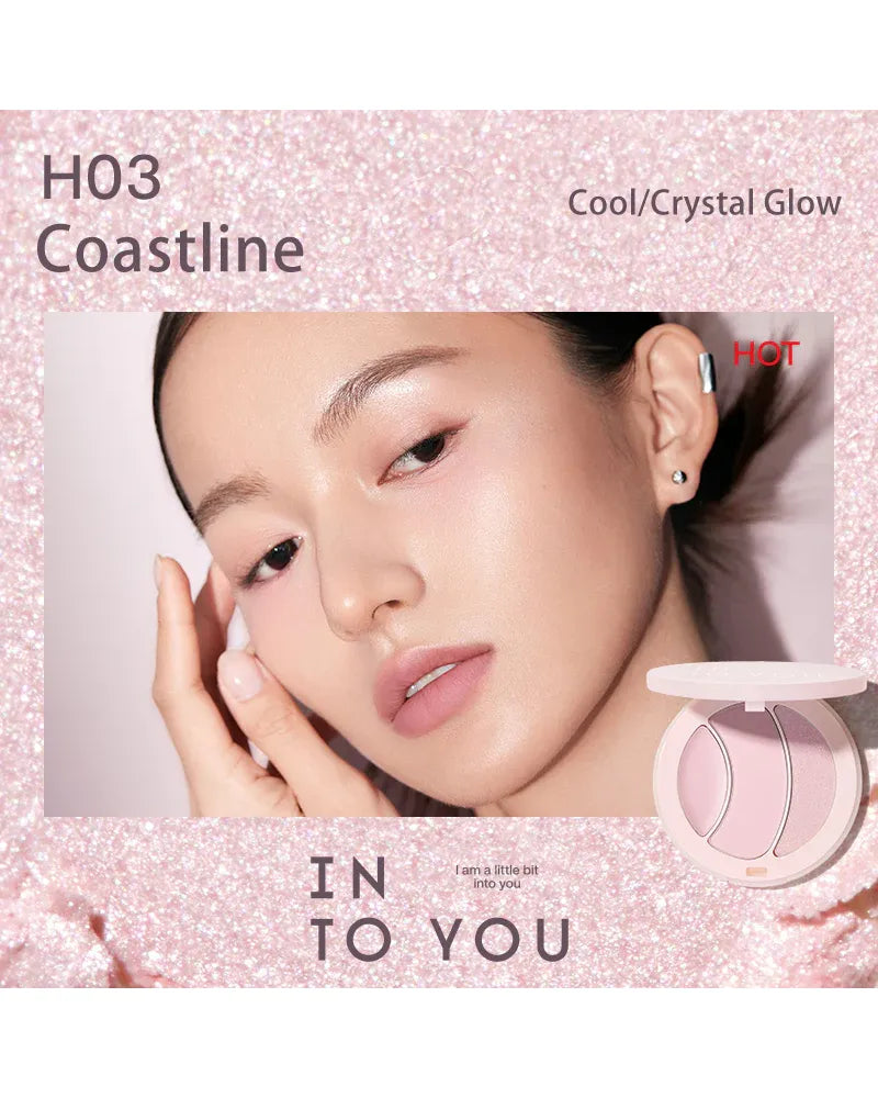 INTO YOU Multi-Functional Highlight Palette - Unique Bunny