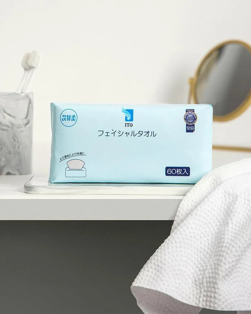 ITO Facial Towel 60PCS - Unique Bunny