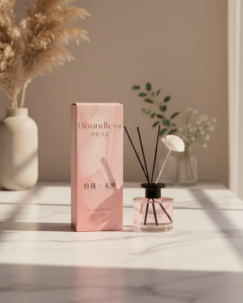 In Gardenia Plant-Based Essential Oil Diffuser | Boundless - Unique Bunny