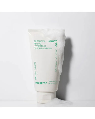 Innisfree Green Tea Amino Hydrating Cleansing Foam - Unique Bunny