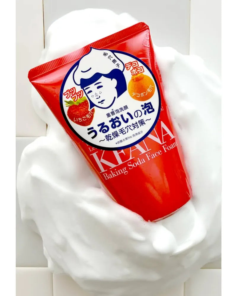 Ishizawa Lab Keana Nadeshiko Baking Soda Face Foam Cleanser - Unique Bunny