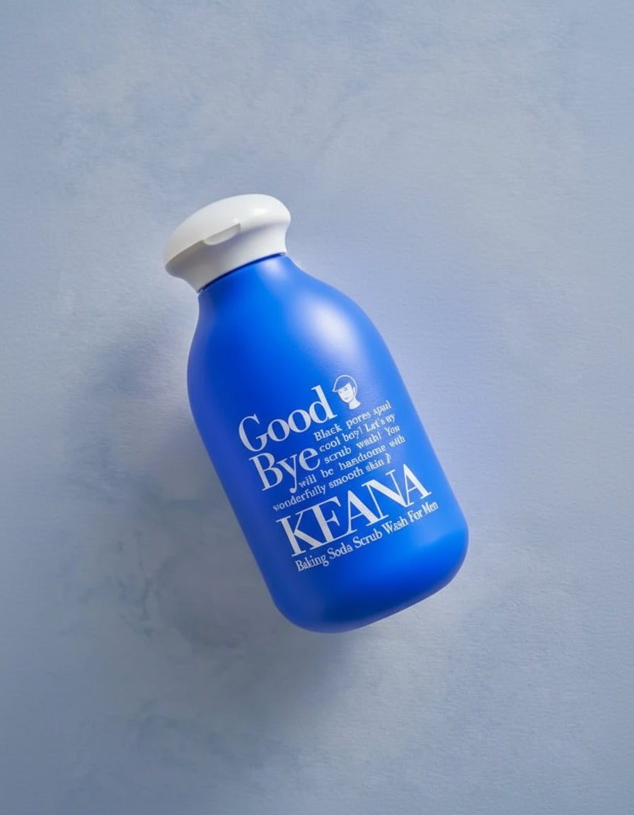 Ishizawa Lab Keana Nadeshiko Baking Soda Scrub Wash for Men - Unique Bunny
