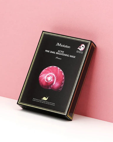 JMsolution Active Pink Snail Brightening Mask - Unique Bunny