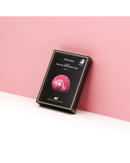 JMsolution Active Pink Snail Brightening Mask - Unique Bunny