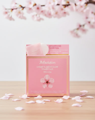 JMsolution Cherry Blossom Clear Toner Pads - Unique Bunny