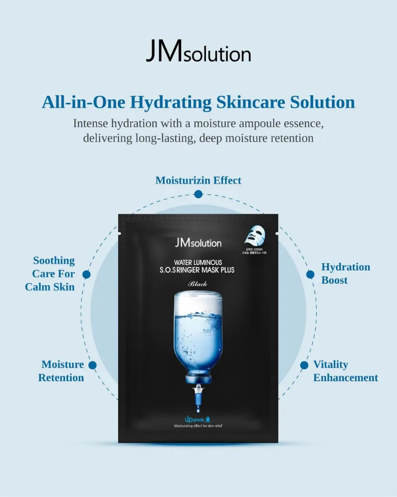 JMsolution Water Luminous S.O.S Ampoule Plus Mask - Unique Bunny