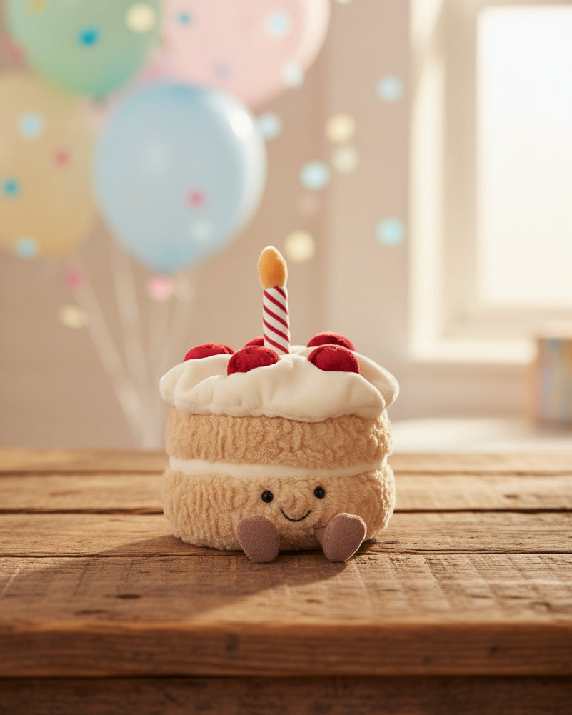 Jellycat Amuseables Birthday Cake - Unique Bunny