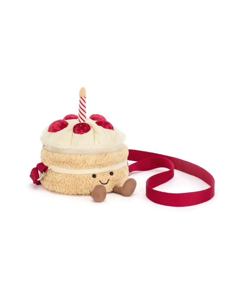Jellycat Amuseables Birthday Cake Bag - Unique Bunny